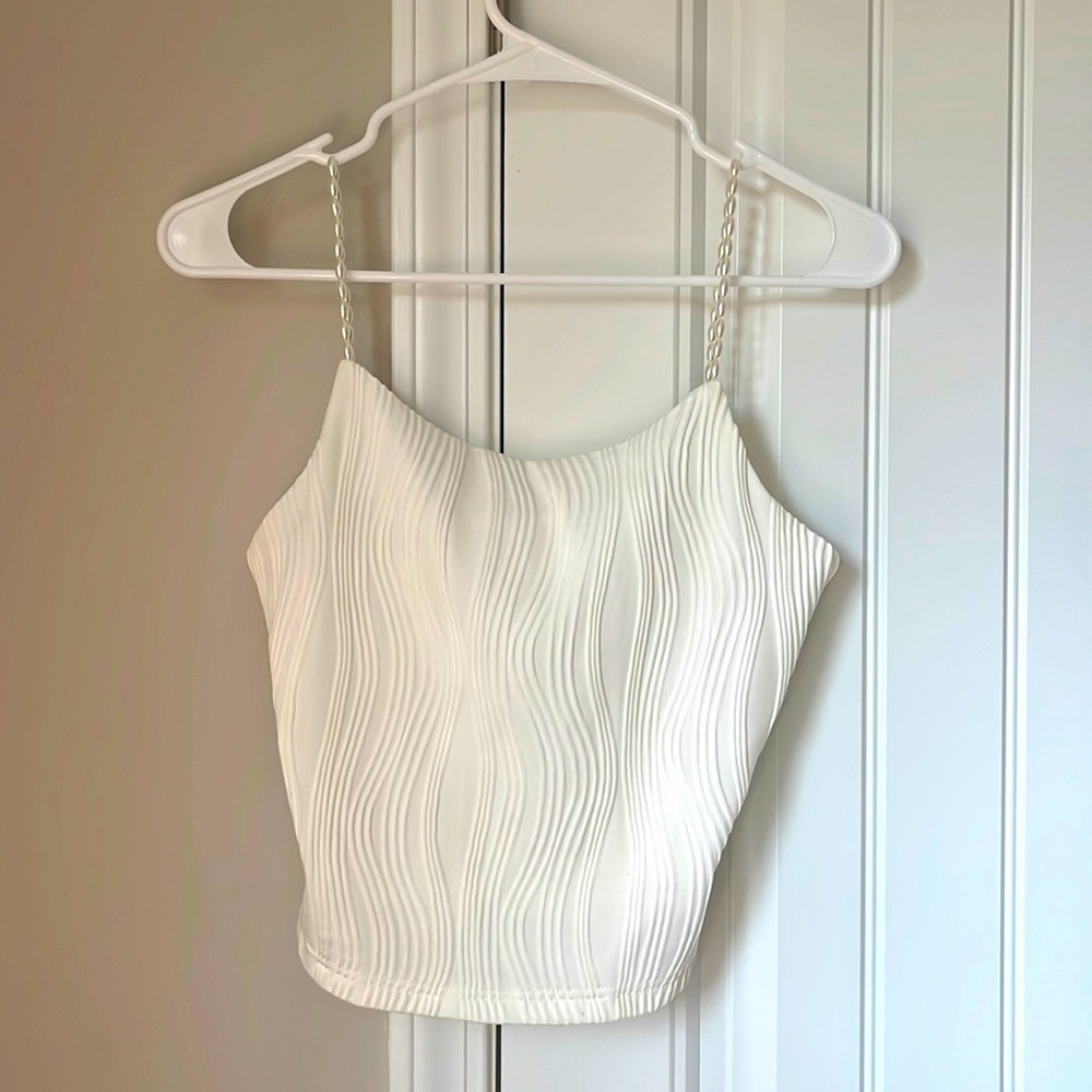 White pearl top